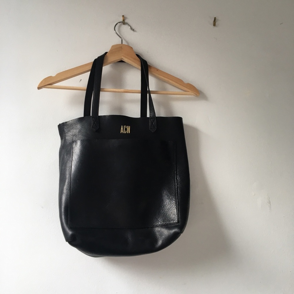 Madewell Medium Transport Tote, Black
